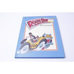 Who Framed Roger Rabbit, Movie Storybook, Walt Disney, Golden Book, Vintage,